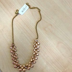 New Jcrew Factory Crystal Bubbles Necklace